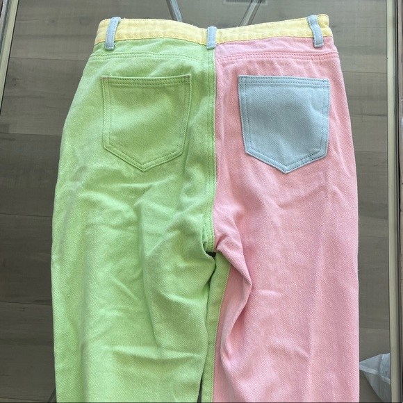 Color Blocks Jeans - Picture 2 of 2